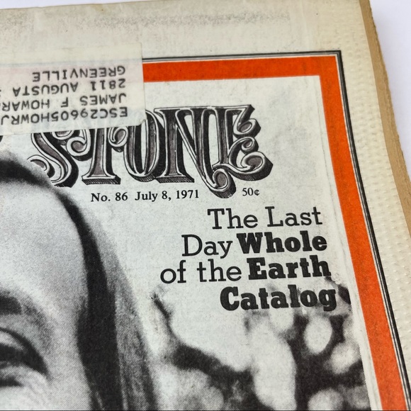 Vintage Rolling Stone Magazine Sir Douglas July 8, 1971 Music Art History - Picture 4 of 5